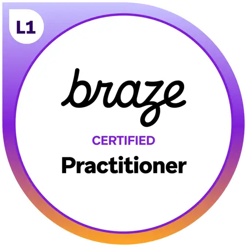 Braze - Certified Practioner Badge