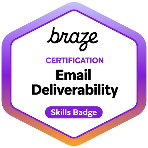 Braze - Email Deliverability Badge